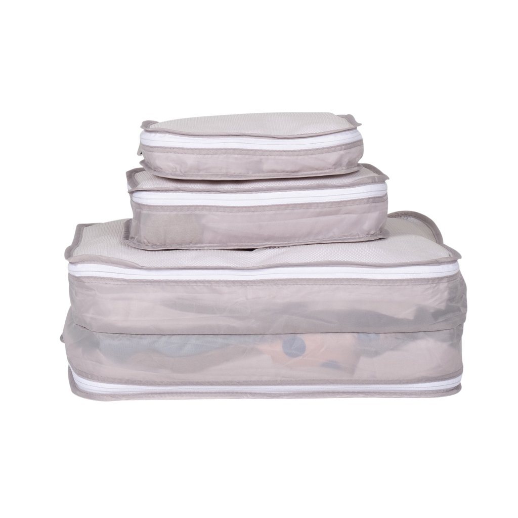 Pack de 3 Organizadores de maleta Packing Pals™ Blanco - Plane Pal Chile